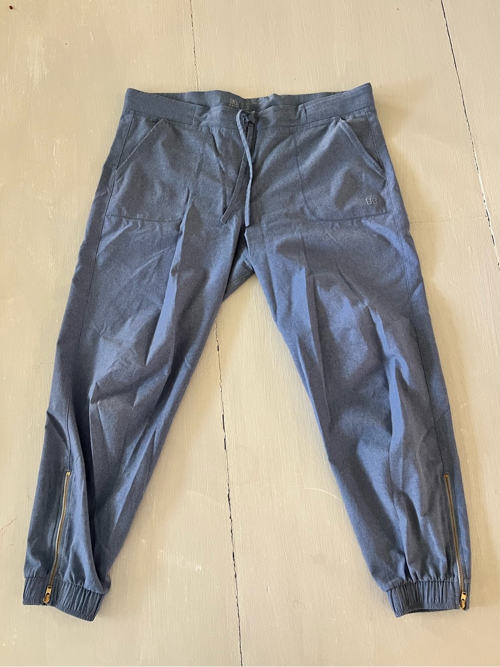 Albion Fit Womens Jetsetter Everywhere Jogger Pants Nylon Stretch Size S Petite